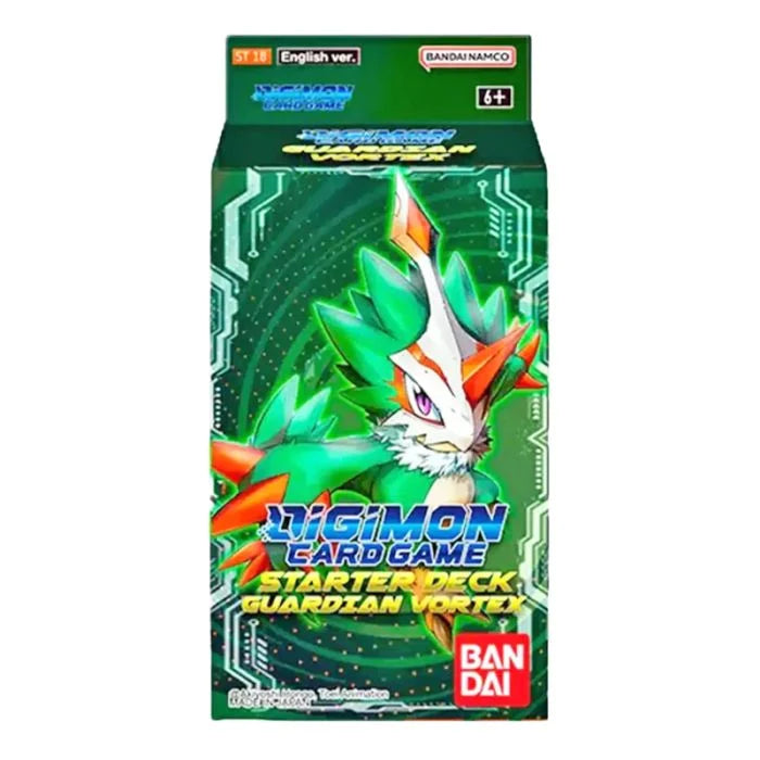 Digimon Card Game: Starter Deck Display – Guardian Vortex [ST18] (Pre order 13 Sep)