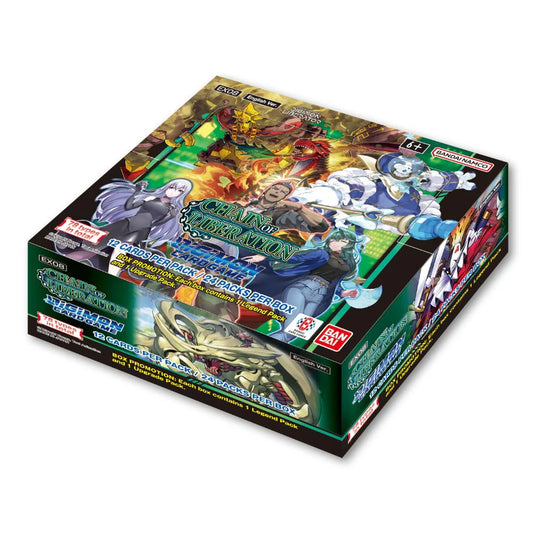 Digimon Card Game: Extra Booster Display – Chain of Liberation [EX08]