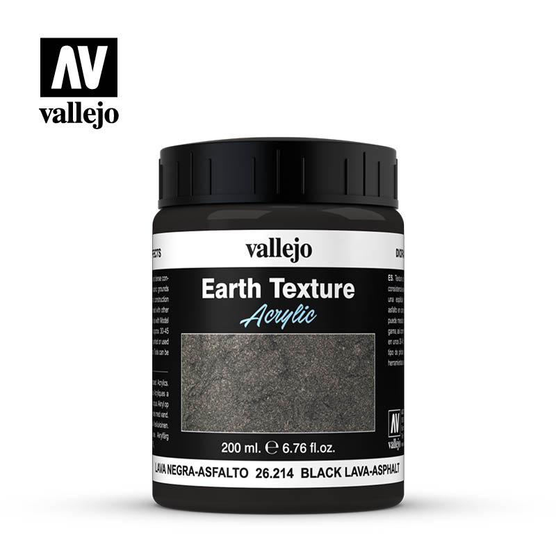 Earth Texture - Black Lava