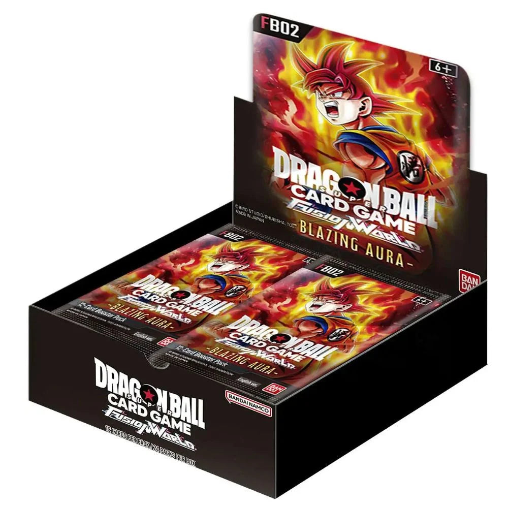 Dragon Ball Super Card Game Fusion World Booster Display Blazing Aura [FB02]