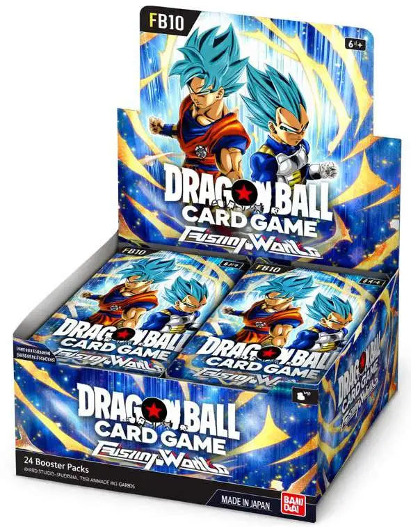 Dragon Ball Super Card Game: Fusion World – Booster Display: Cross Force [FB10]