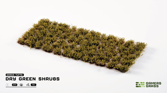 Dry Green Shrubs - Gamers Grass