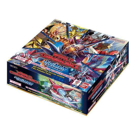 Digimon Card Game: Booster Display – World Convergence [BT21] (Pre-Order April)