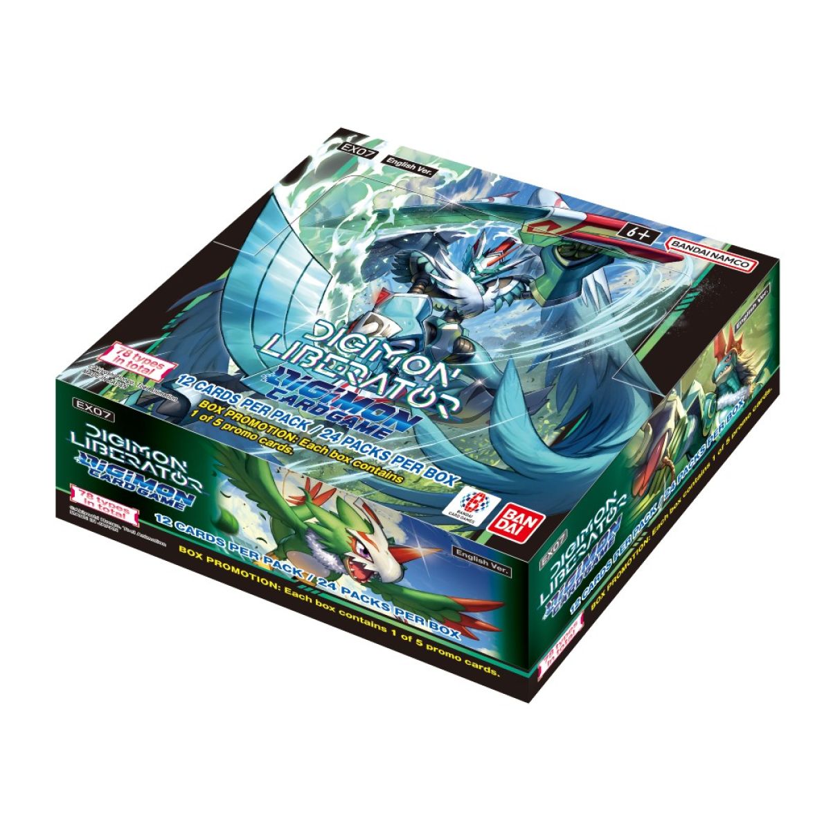 Digimon Card Game – Booster Display: Digimon Liberator [EX07]