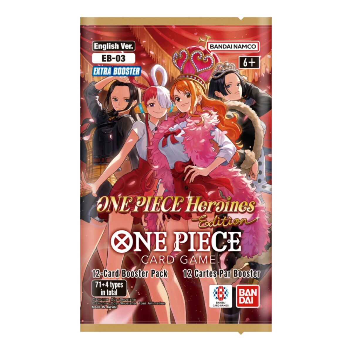 One Piece Card Game: Extra Booster Pack – Heroines Edition [EB-03]