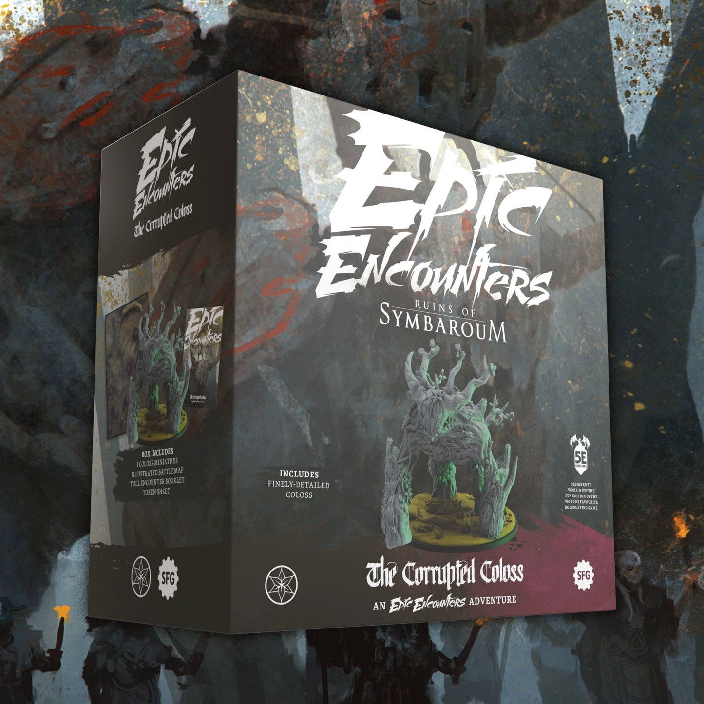 Epic Encounters: Ruins of Symbaroum - The Corrupted Coloss (Pre-Order ETA Unknown)