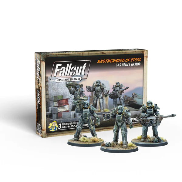 Fallout: Wasteland Warfare - Brotherhood of Steel: Heavy Armour (T45)