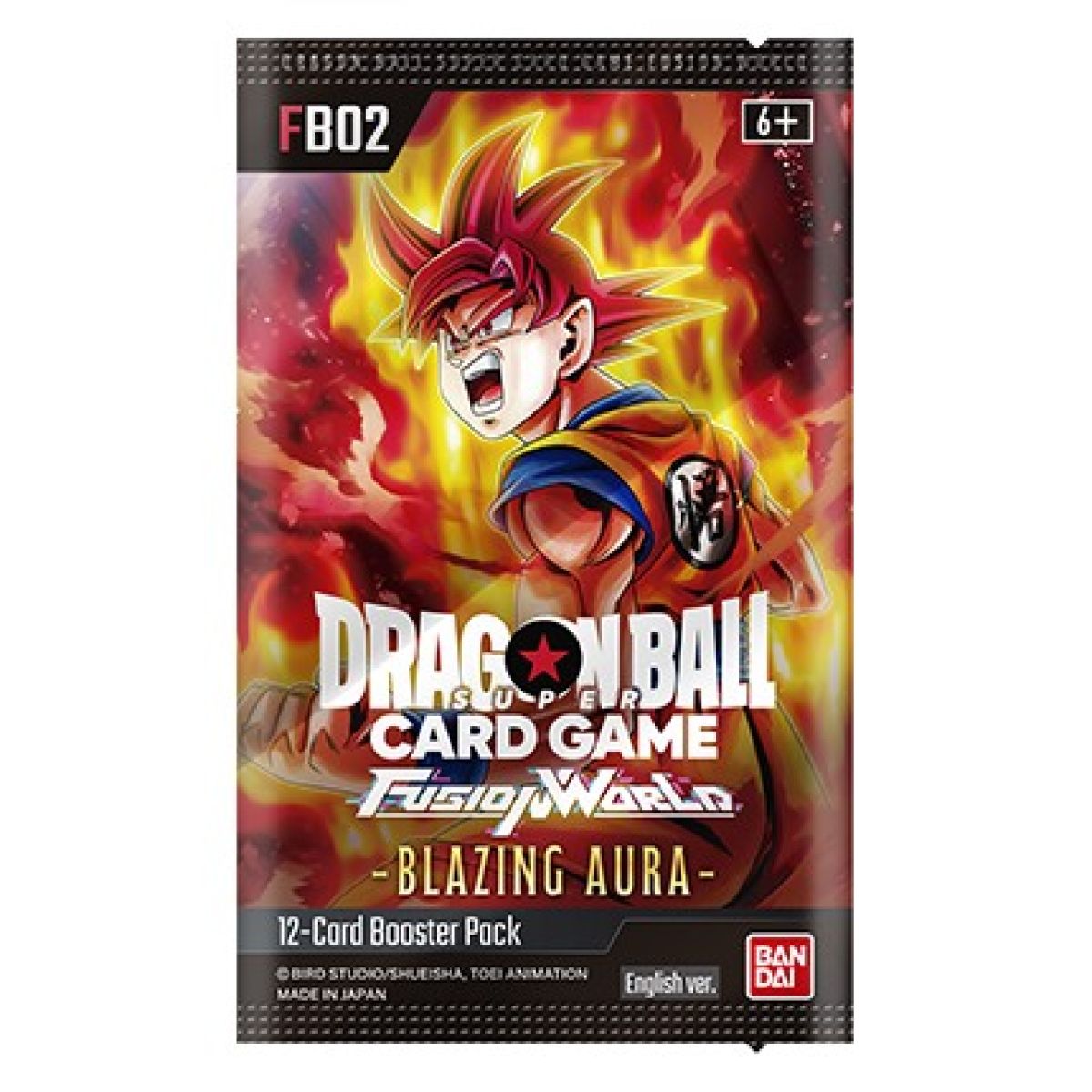 Dragon Ball Super Card Game Fusion World Booster Display Blazing Aura [FB02]