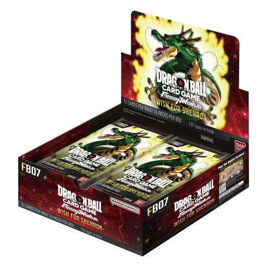 Dragon Ball Super Card Game: Fusion World – Booster Display: Wish For Shenron [FB07]