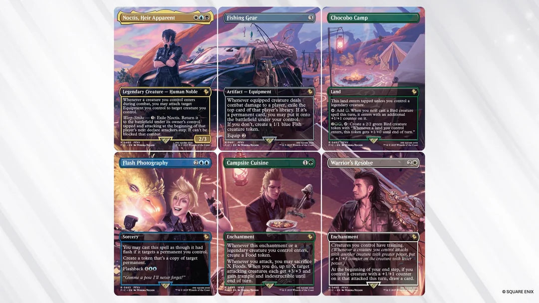 FINAL FANTASY - Scene Box (Camp Comrades)