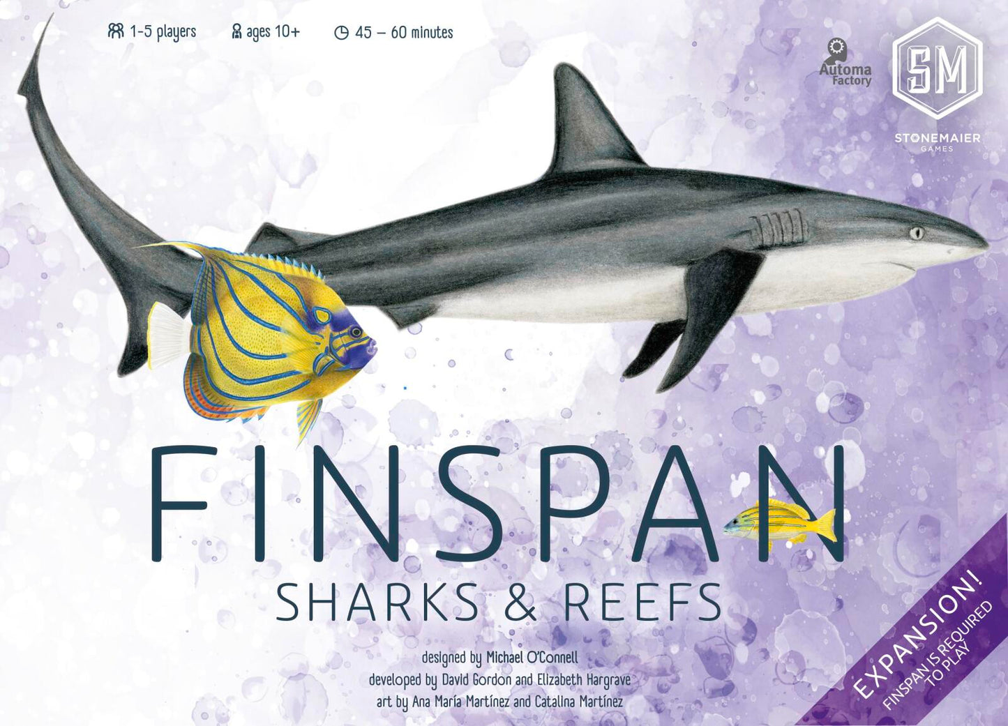 Finspan - Sharks & Reefs Expansion (Pre-order 26/6/26)