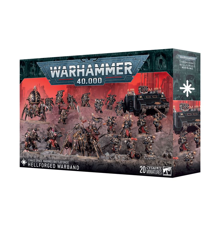 Chaos Space Marines: Hellforged Warband (Pre-Order 28/11/25)