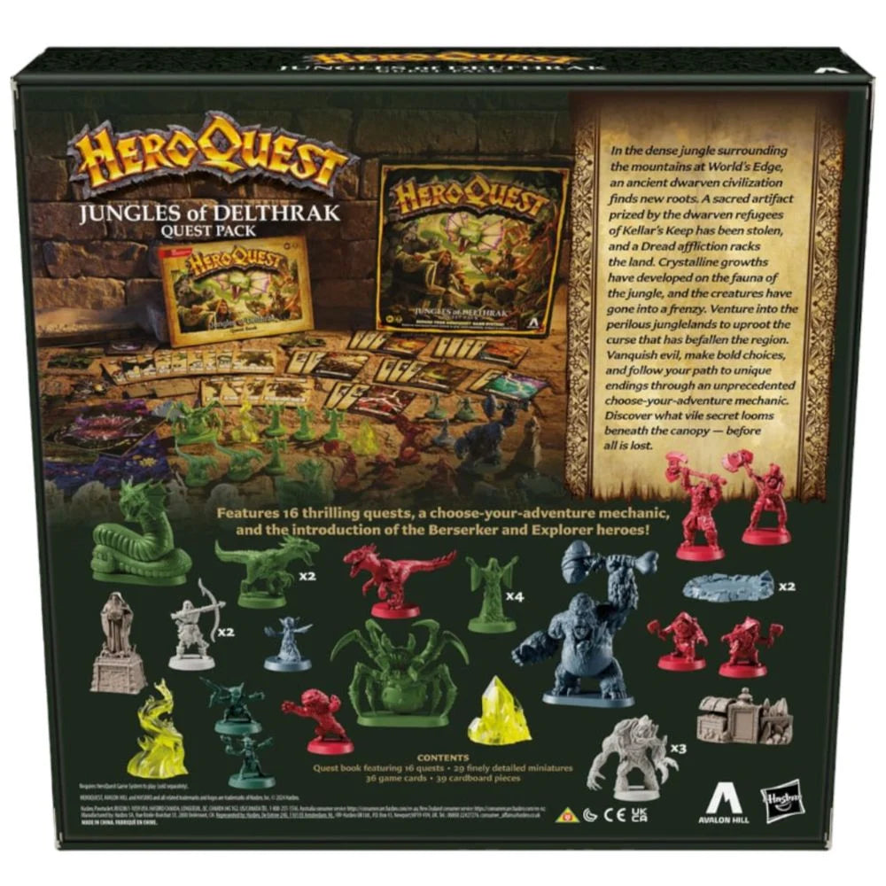 HeroQuest: Jungles of Delthrak Quest Pack Expansion