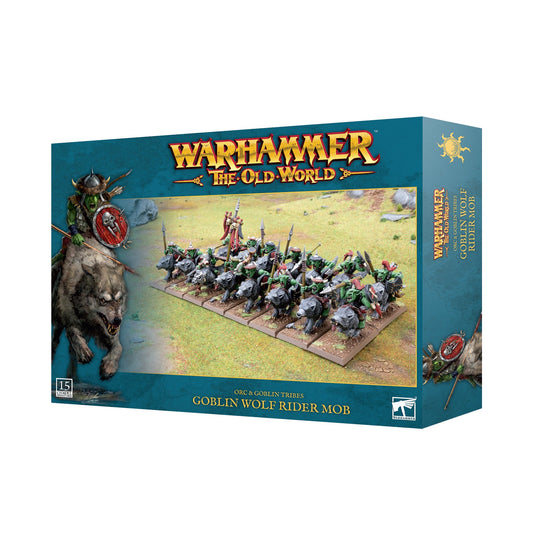 Orc & Goblin Tribes: Goblin Wolf Rider Mob (Pre-Order 4/5/24)