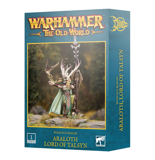 Wood Elf Realms Araloth Lord Of Talsyn (Pre-Order 31/5/25)