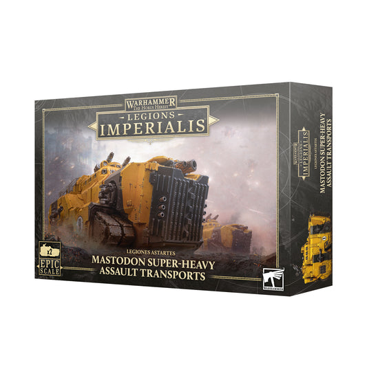 LI: Mastodon Super-Heavy Assault Transports (Pre-Order 06/9/25)