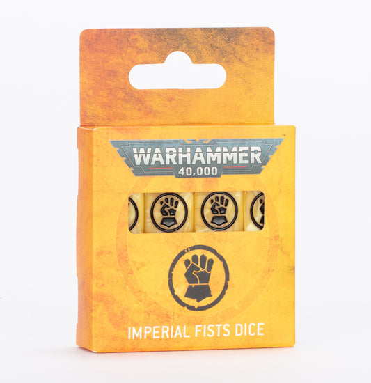 WH40K: Imperial Fists Dice (Pre-Order 20/9/25)