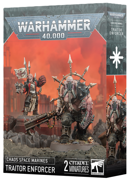 Chaos Space Marines: Traitor Enforcer (Pre-Order 6/12/25)