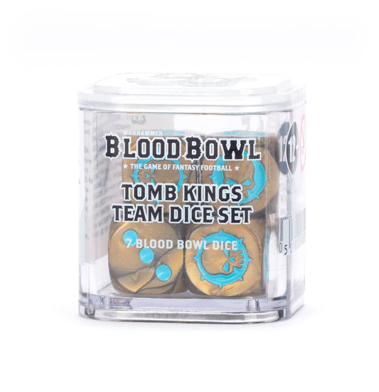Blood Bowl: Tomb Kings Team Dice Set (Pre-Order 15/11/25)