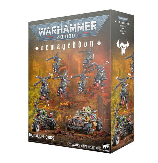 Armageddon Battalion: Orks (Pre-Order 9/5/26)