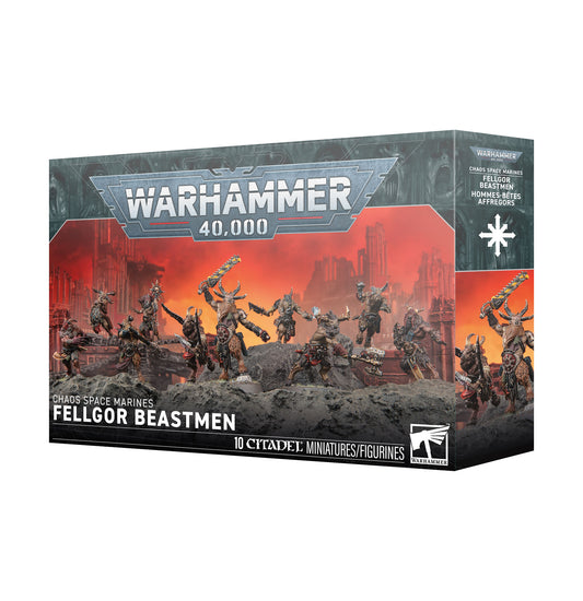 Chaos Space Marines: Fellgor Beastmen (Pre-Order 8/8/26)