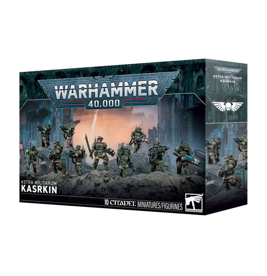 Astra Militarum: Kasrkin (Pre-Order 8/8/26)