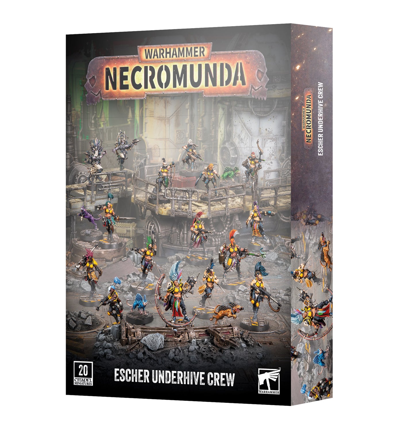 Necromunda: Escher Underhive Crew (Pre-Order 15/8/26)