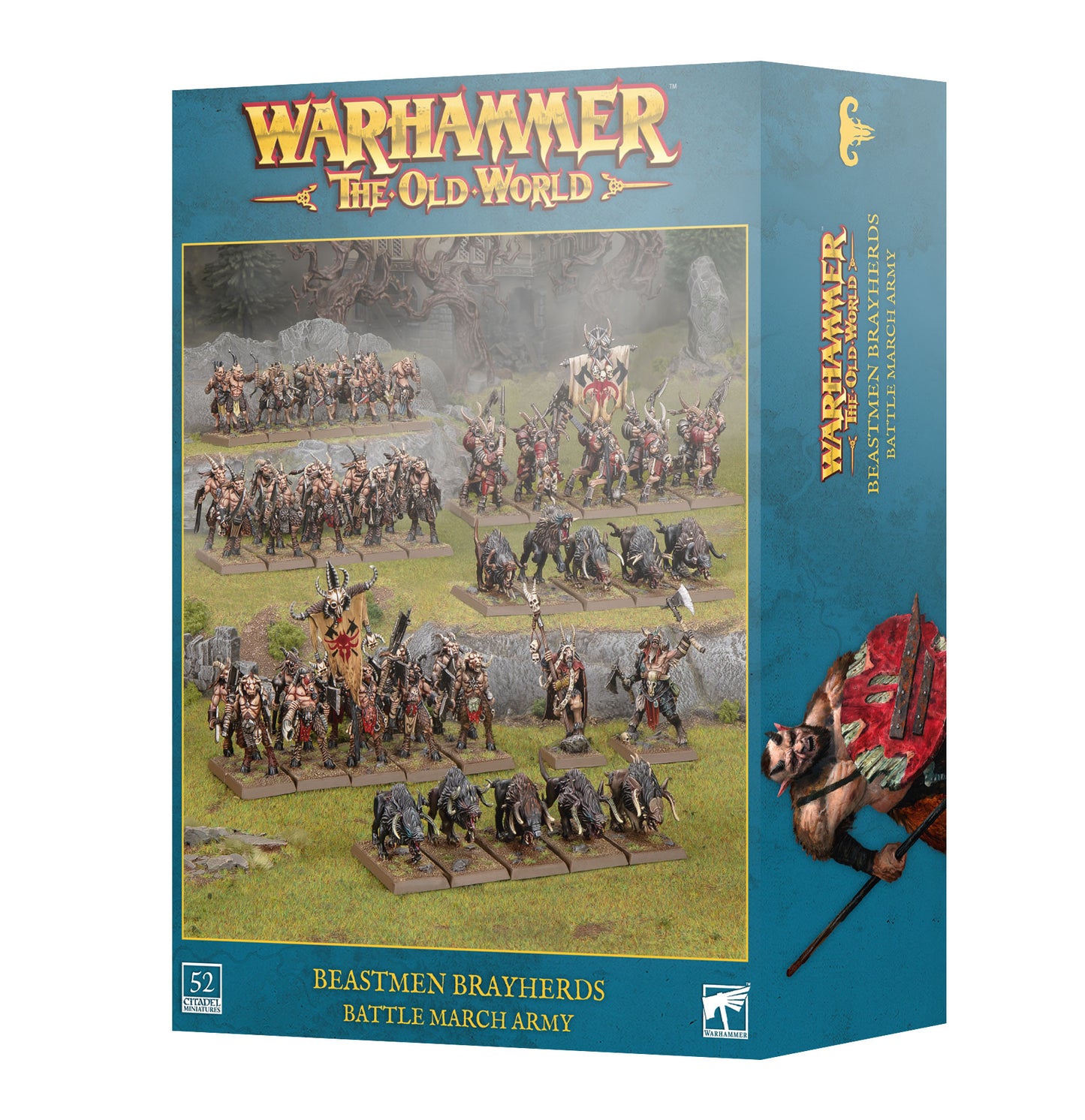 Beastmen Brayherds: Battle March Army (Pre-Order 12/9/26)