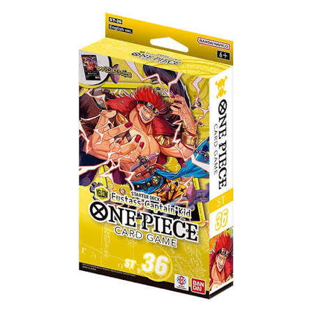 One Piece Card Game: Starter Deck Display – YELLOW Eustass"Captain"Kid [ST-36]