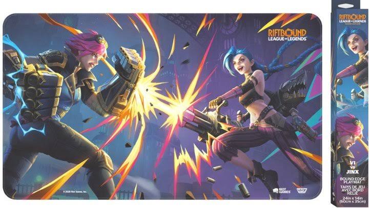 RIFTBOUND - LEAGUE OF LEGENDS - VENDETTA - PLAYMAT - VI VS JINX