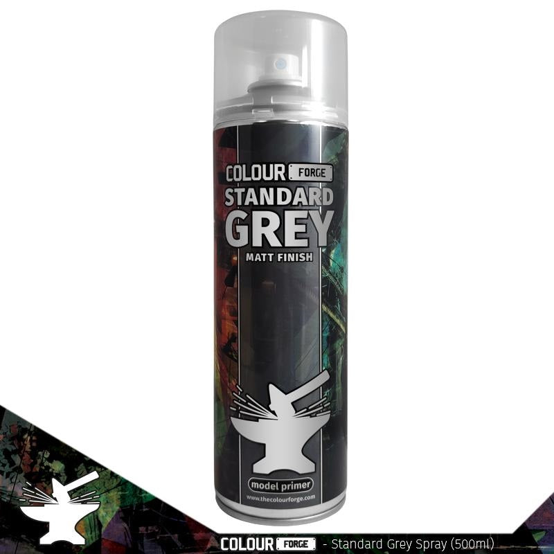 Colour Forge - Aerosol Spray Primer - Standard Grey 500ml