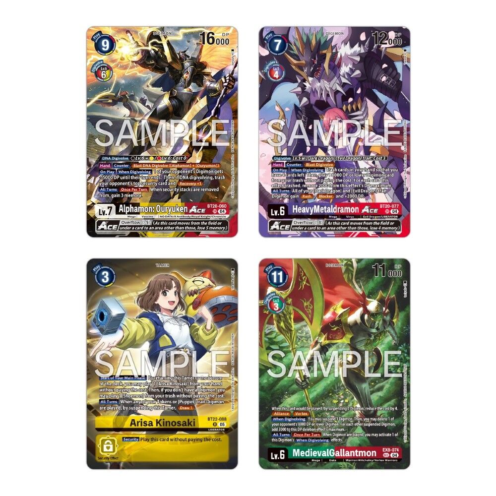 Digimon Card Game: Limited Card Pack Display – Final Crest [LM-08]