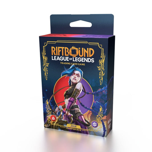 Riftbound: League of Legends TCG – Champion Deck Display – Set One: Origins – Jinx (Pre-Order)