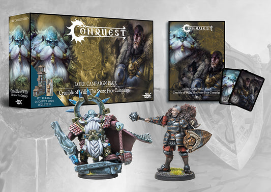 Lore Campaign Pack - Crucible Of Wills: The Stone Face Campaign (Pre-Order 31/5/24)