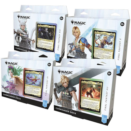 Magic Final Fantasy - Commander Deck Display Collector Edition (Pre order 13 Jun)