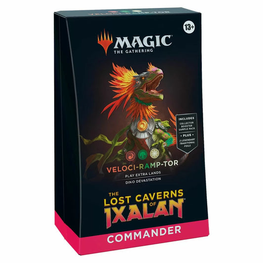 Magic The Lost Caverns of Ixalan Commander deck: Veloci-Ramp-tor