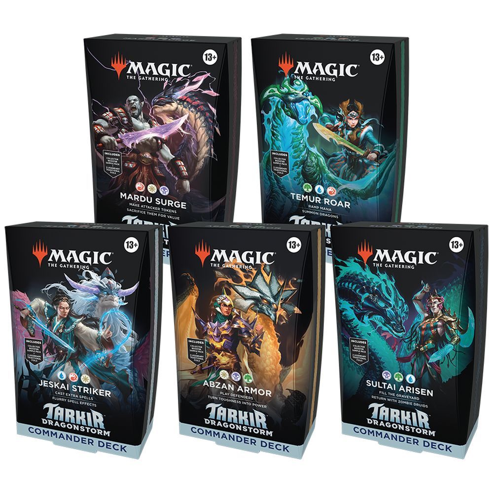 Magic Tarkir: Dragonstorm - Commander Deck Display (Pre order 11 Apr)