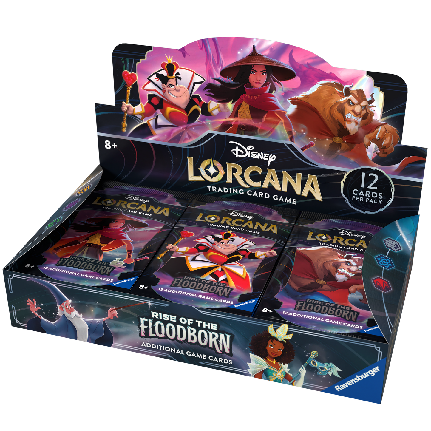 Disney Lorcana TCG: Rise of the Floodborn Booster Display