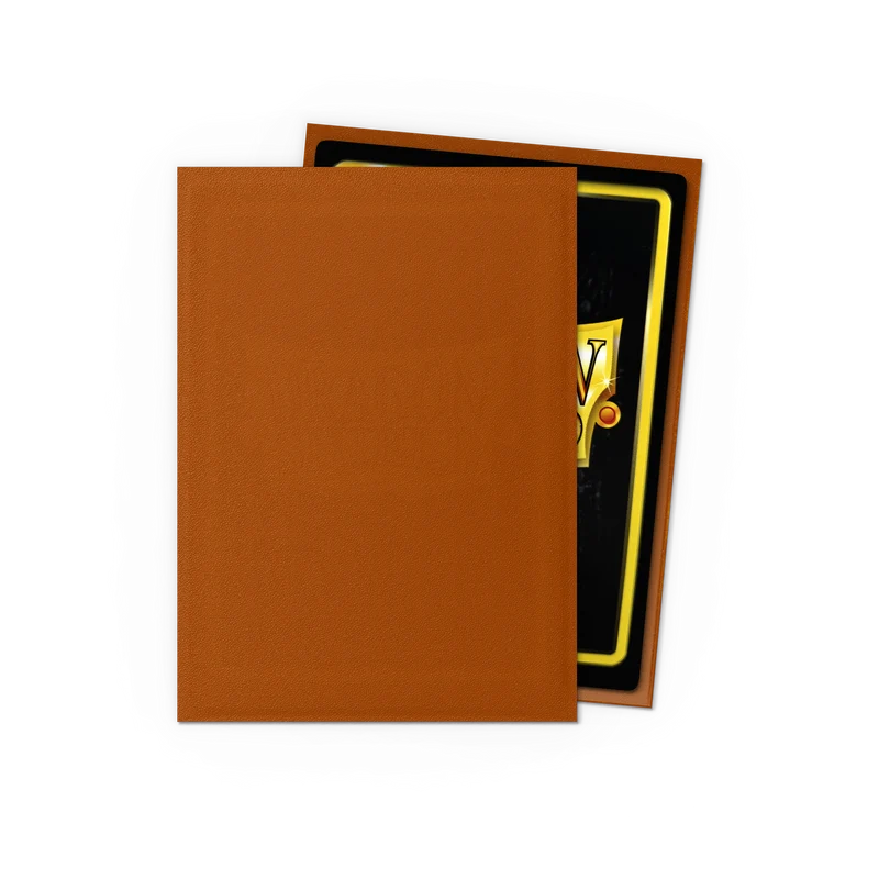Sleeves - Dragon Shield - Box 100 - Copper MATTE