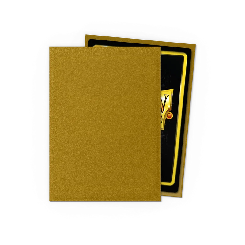 Sleeves - Dragon Shield - Box 100 - Gold MATTE