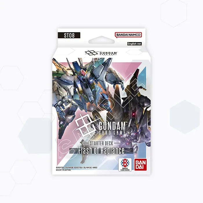 Gundam Card Game: Starter Deck Display – Flash of Radiance [ST08]