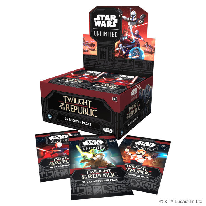 Star Wars Unlimited - Twilight of the Republic Booster Display (Pre order 8th Nov)