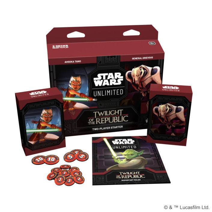 Star Wars Unlimited - Twilight of the Republic Two-Player Starter (Pre order 8th Nov)