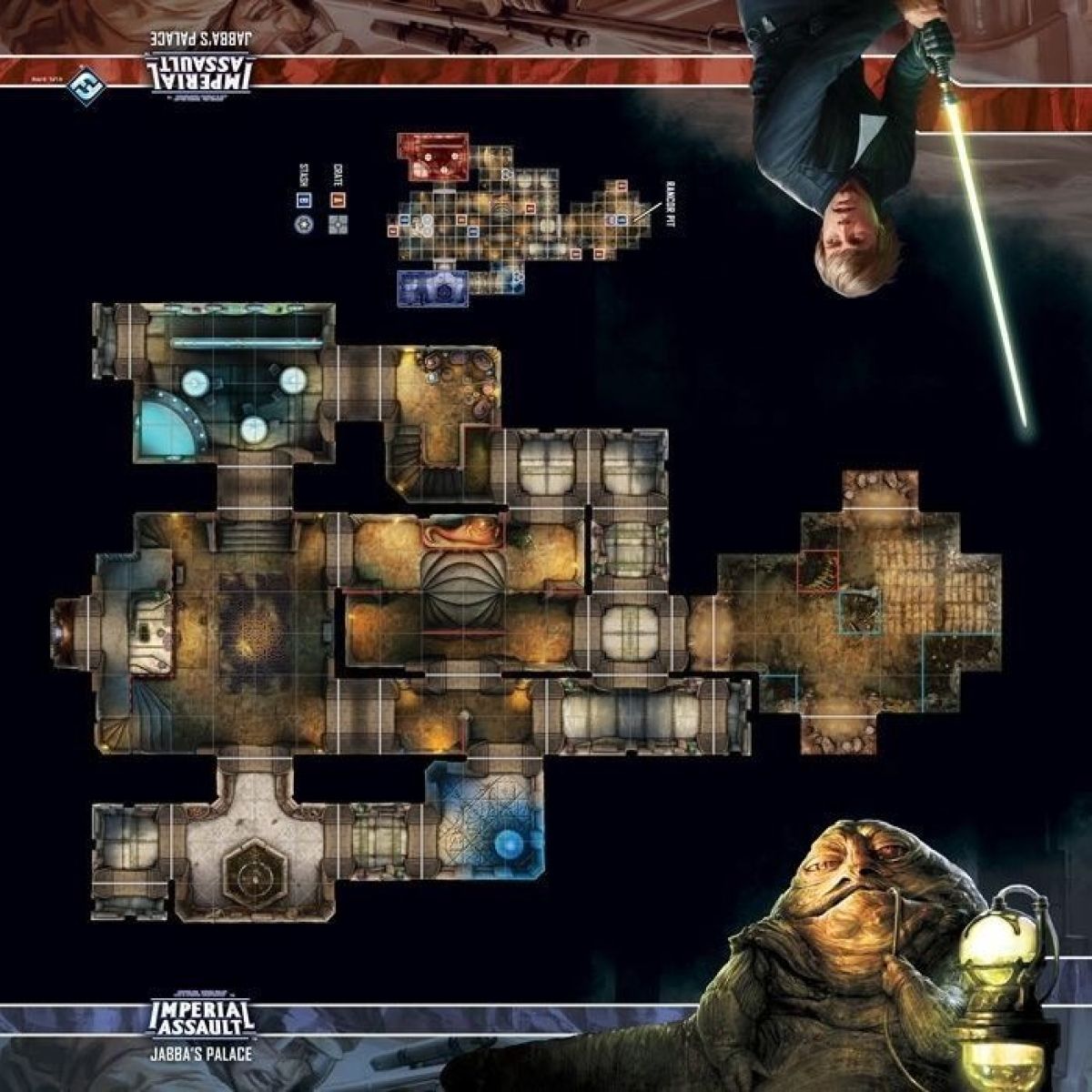 Imperial Assault – Jabba's Palace Skirmish Map (Pre-Order NO ETA)