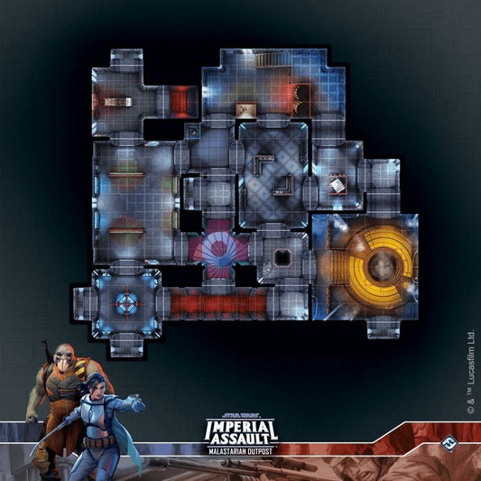 Imperial Assault – Malastarian Outpost Raid Map (Pre-Order NO ETA)