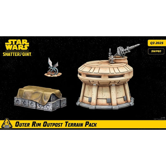 Shatterpoint – Outer Rim Outpost Terrain Pack (Pre-Order August)