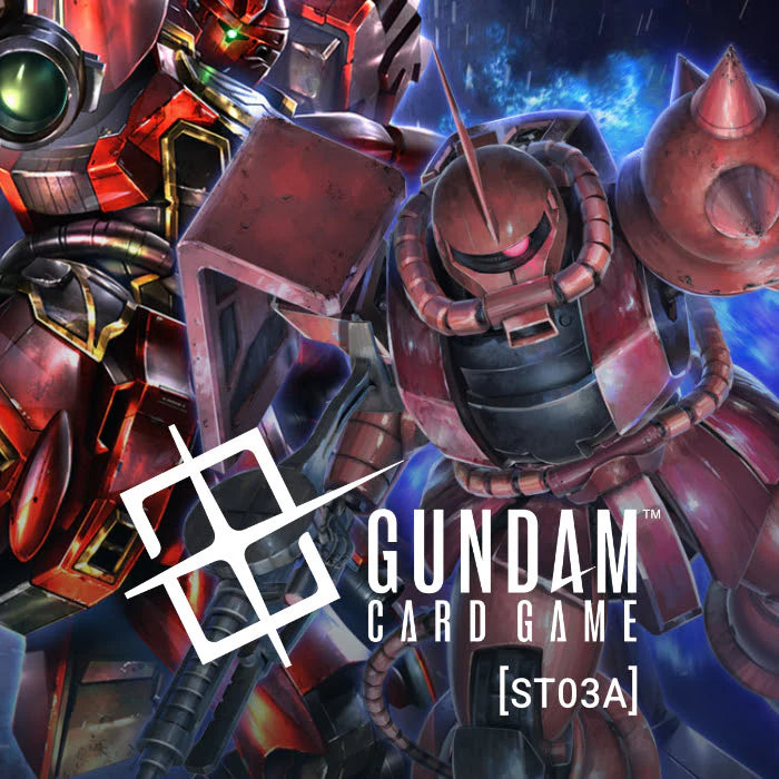 Gundam Card Game: Gundam Assemble Starter Set – Zeon's Rush (Pre order ETA 11th July)