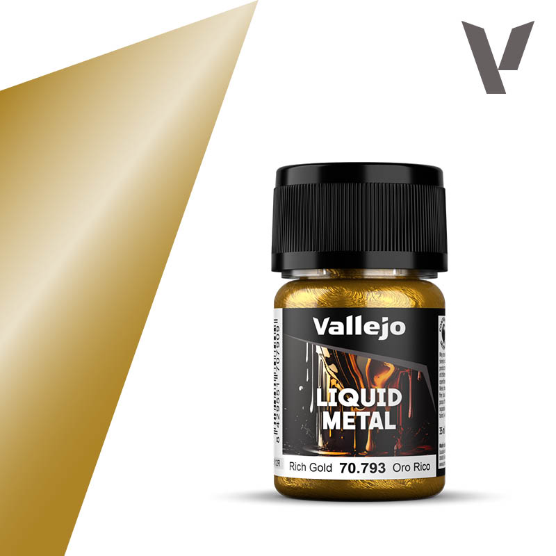 Vallejo Model Colour - Metallics - Rich Gold 35ml