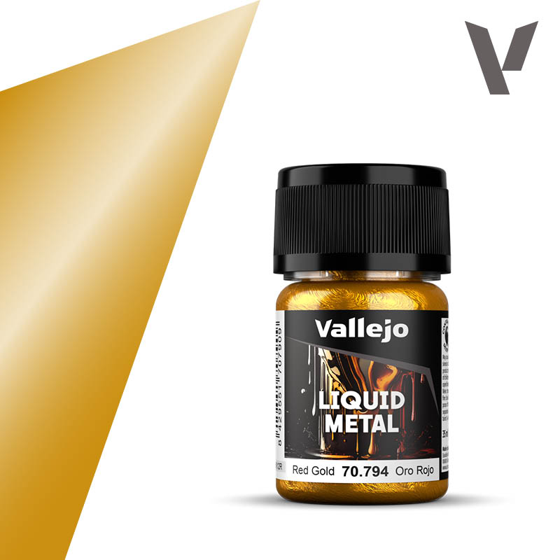 Vallejo Model Colour - Metallics - Red Gold 35ml