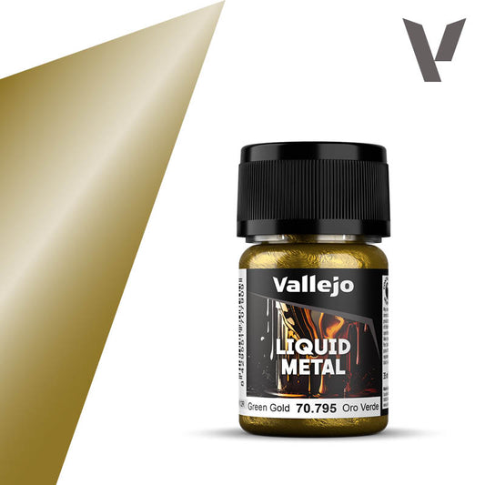 Vallejo Model Colour - Metallics - Green Gold 35ml